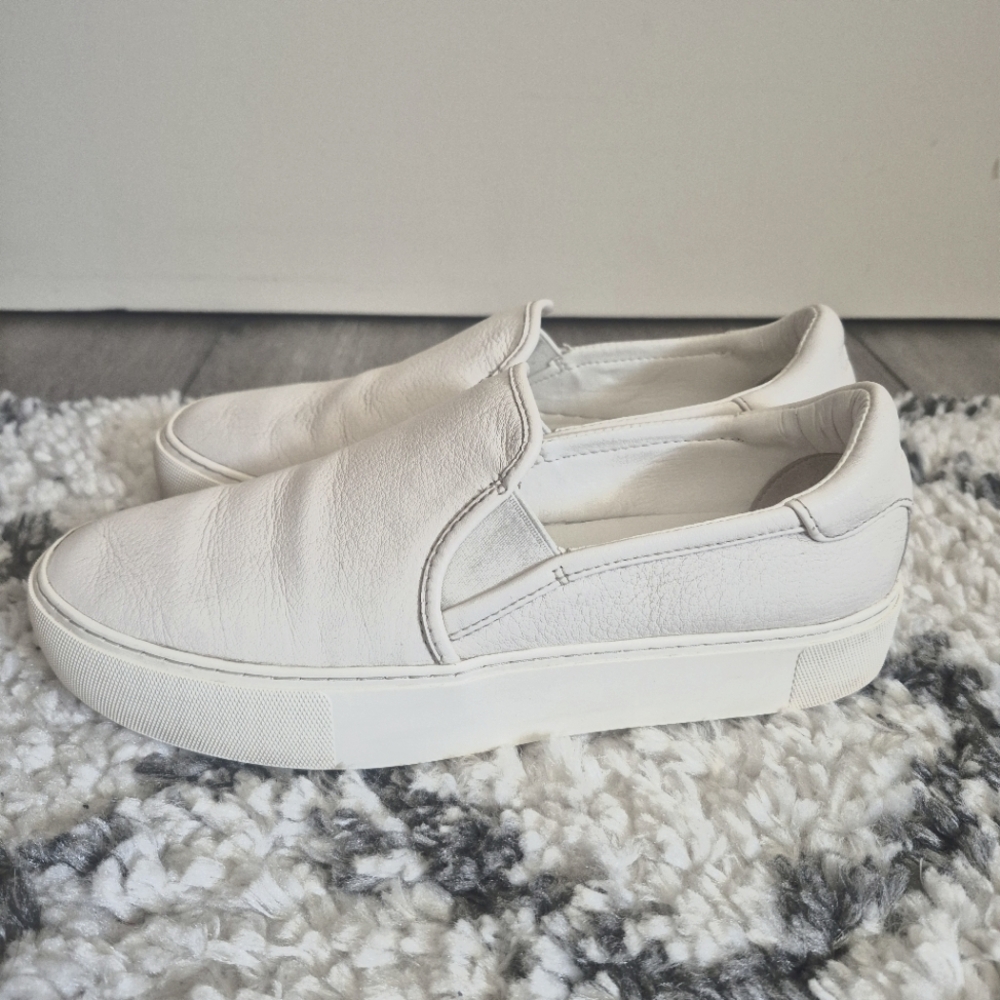 UGG leather slip on shoes
